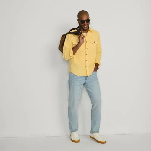 Men's Tall Sun Washed Overshirt