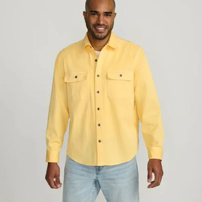 Men's Tall Sun Washed Overshirt