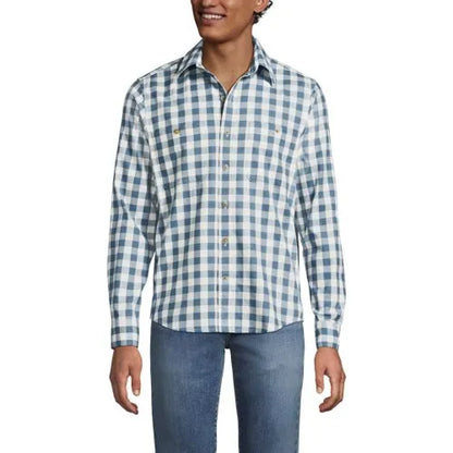 Men's Lightweight Coastal Flannel Shirt
