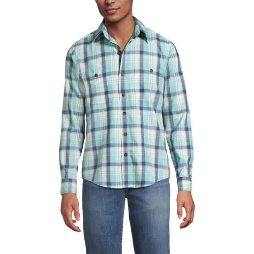 Men's Lightweight Coastal Flannel Shirt