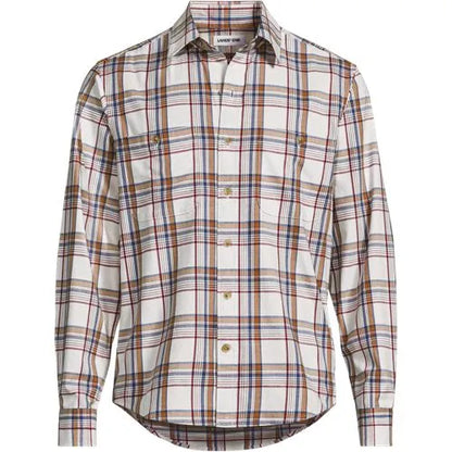 Men's Lightweight Coastal Flannel Shirt