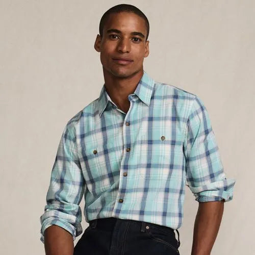 Men's Lightweight Coastal Flannel Shirt