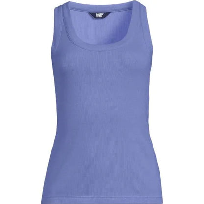 Women's Drapey Rib Fitted Tank Top