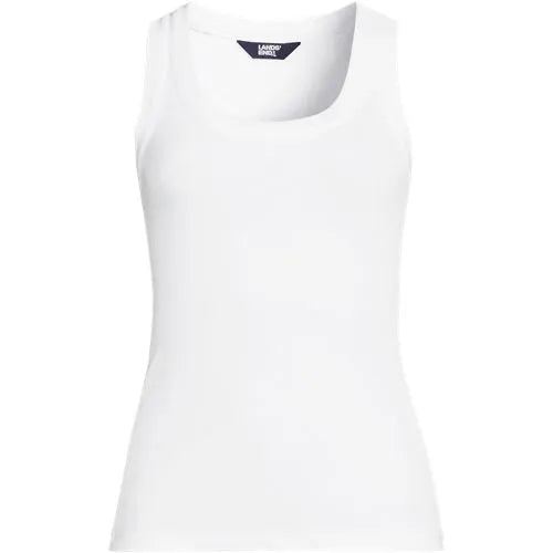 Women's Drapey Rib Fitted Tank Top