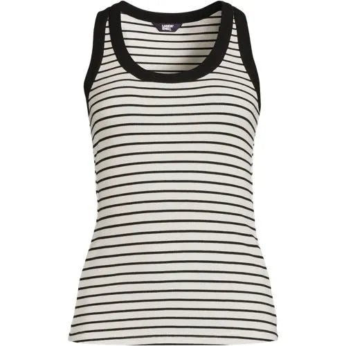 Women's Drapey Rib Fitted Tank Top
