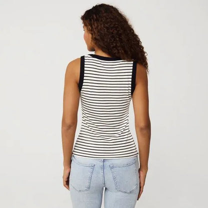Women's Drapey Rib Fitted Tank Top