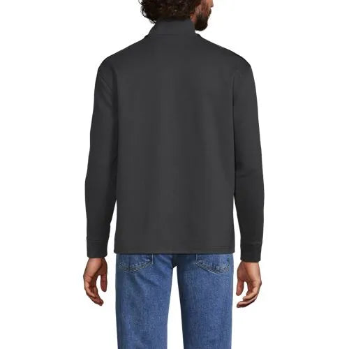 Men's Long Sleeve Knit Twill Track Full Zip