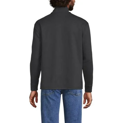 Men's Long Sleeve Knit Twill Track Full Zip