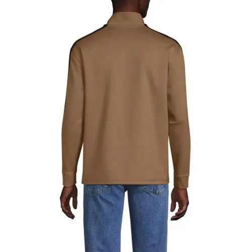 Men's Long Sleeve Knit Twill Track Full Zip