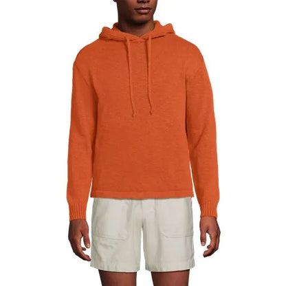 Men's Slub Hoodie Sweater
