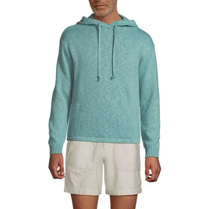 Men's Slub Hoodie Sweater