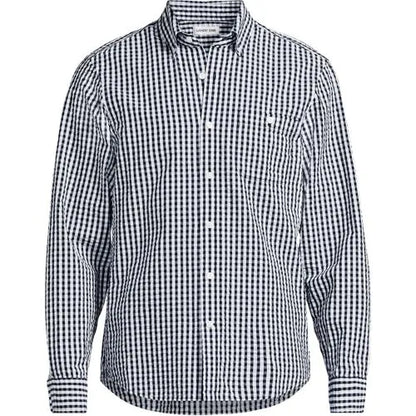 Men's Long Sleeve Seersucker Shirt