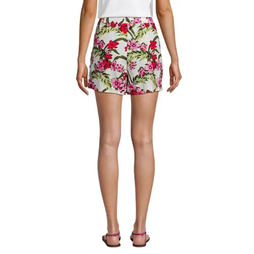 Women's Linen Above the Knee Skort