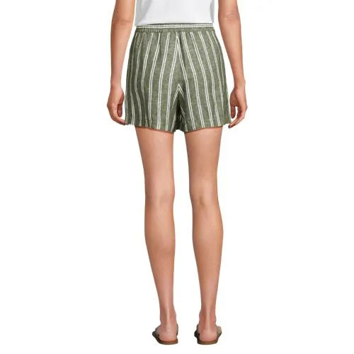 Women's Linen Above the Knee Skort