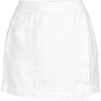 Women's Linen Above the Knee Skort