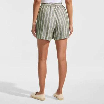 Women's Linen Above the Knee Skort