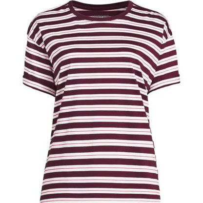 Women's Oversized Supima Short Sleeve Crew Neck T-Shirt