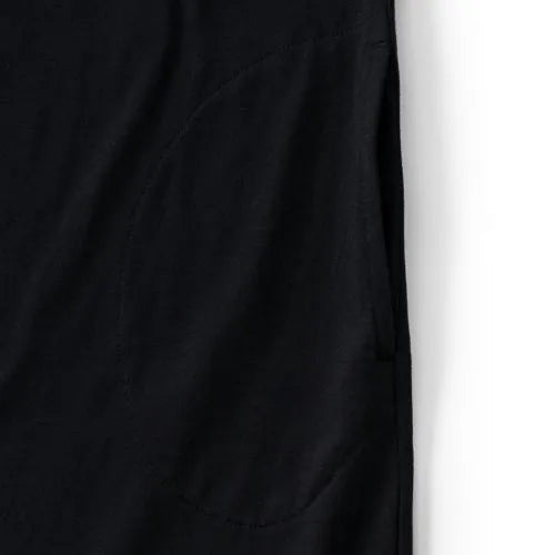 Women's Cotton Jersey Notch Neck Dress