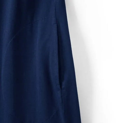 Women's Cotton Jersey Notch Neck Dress