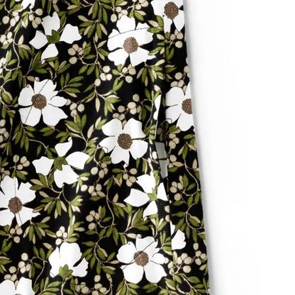 Women's Cotton Jersey Notch Neck Dress