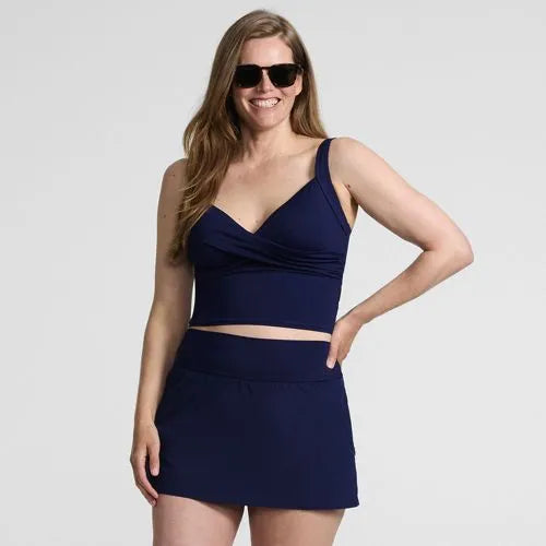 Women's Pinchless Mini Swim Skort