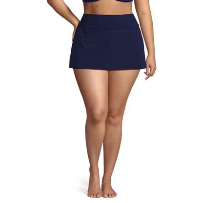Women's Pinchless Mini Swim Skort