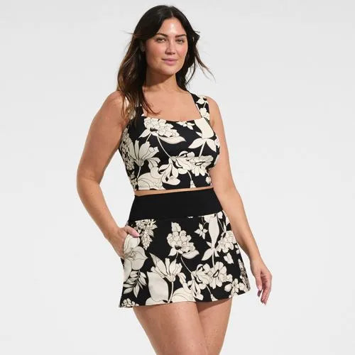 Women's Pinchless Mini Swim Skort