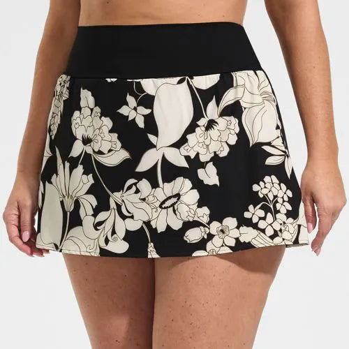Women's Pinchless Mini Swim Skort