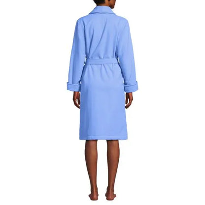 Women's Cotton Terry Knee Length Spa Bath Robe