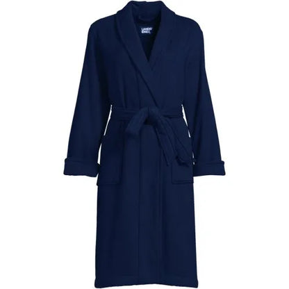 Women's Cotton Terry Knee Length Spa Bath Robe
