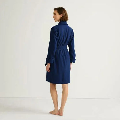 Women's Cotton Terry Knee Length Spa Bath Robe