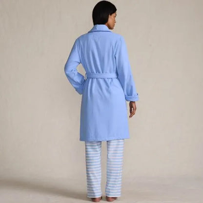 Women's Cotton Terry Knee Length Spa Bath Robe