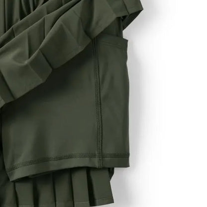 Women's Active Woven Pleated Skort