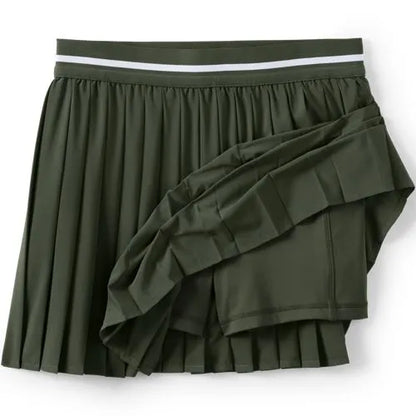 Women's Active Woven Pleated Skort
