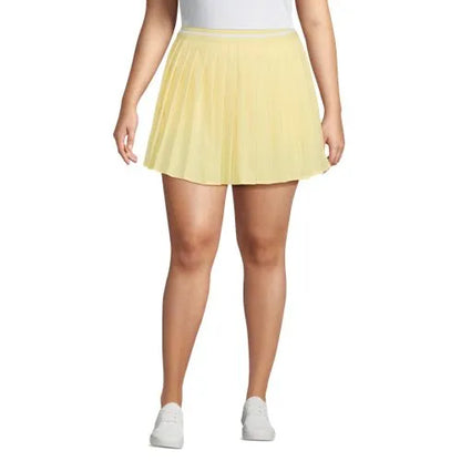 Women's Active Woven Pleated Skort