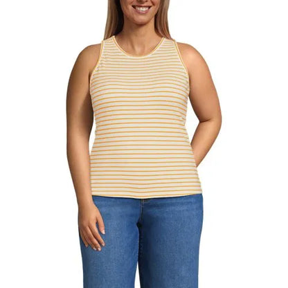 Women's Drapey Rib Fitted Tank Top