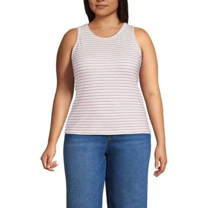Women's Drapey Rib Fitted Tank Top
