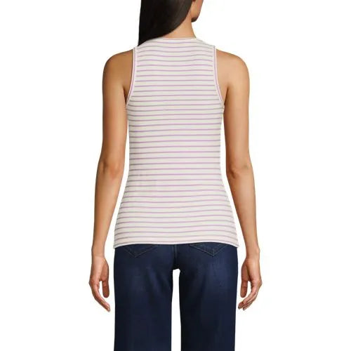 Women's Drapey Rib Fitted Tank Top