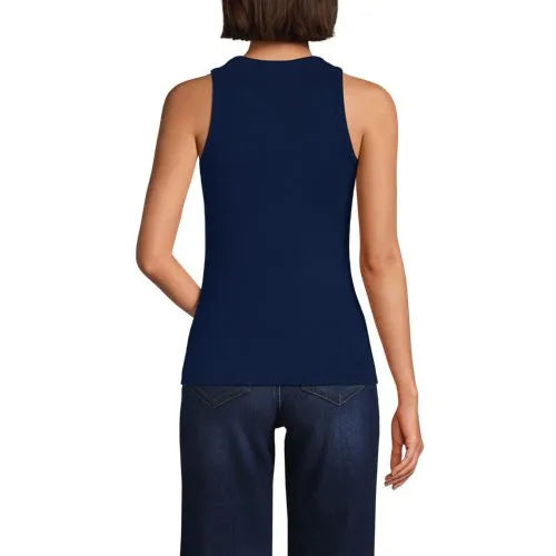 Women's Drapey Rib Fitted Tank Top