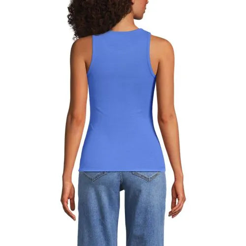 Women's Drapey Rib Fitted Tank Top