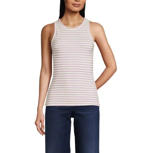 Women's Drapey Rib Fitted Tank Top