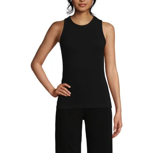 Women's Drapey Rib Fitted Tank Top