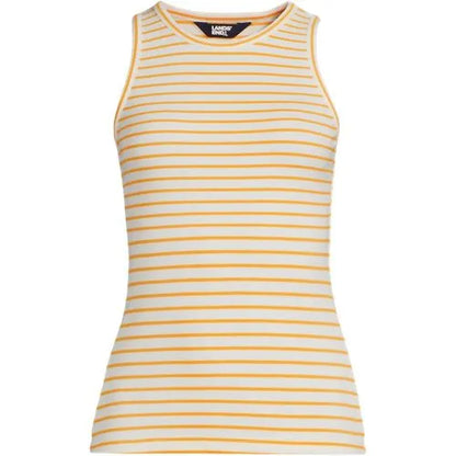Women's Drapey Rib Fitted Tank Top