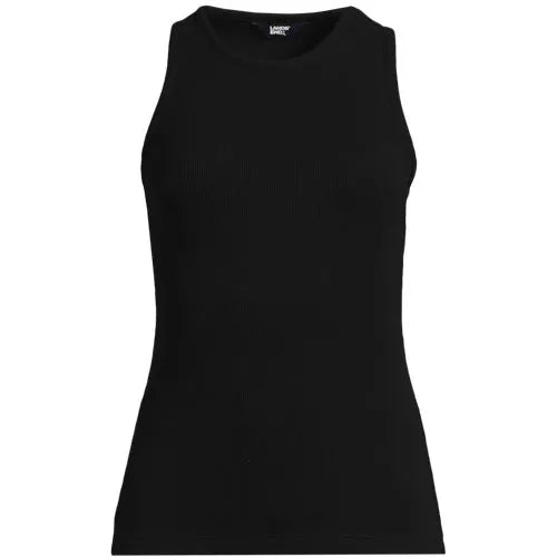Women's Drapey Rib Fitted Tank Top