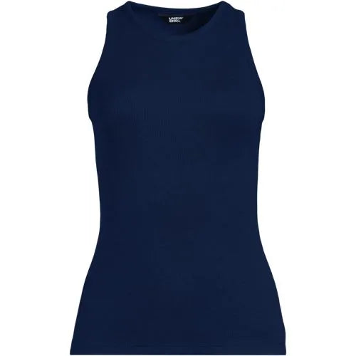 Women's Drapey Rib Fitted Tank Top