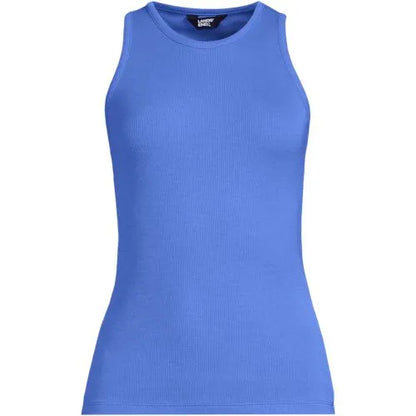 Women's Drapey Rib Fitted Tank Top