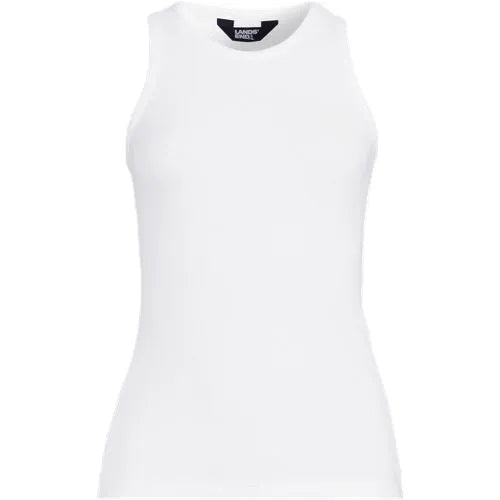 Women's Drapey Rib Fitted Tank Top
