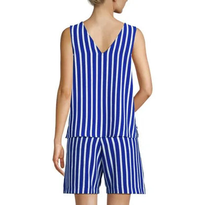 Women's Creaseless V-neck Sleeveless Top