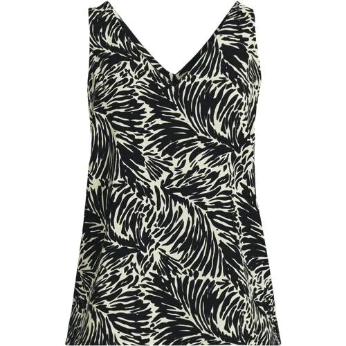 Women's Creaseless V-neck Sleeveless Top