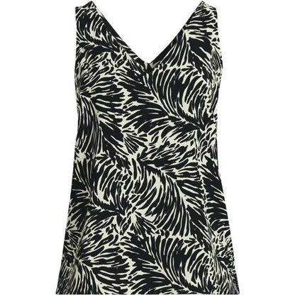 Women's Creaseless V-neck Sleeveless Top